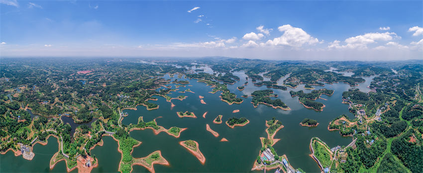 四川黑龍灘水庫庫區(qū)