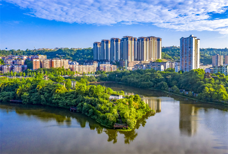 生態(tài)公園城市。張國盛攝